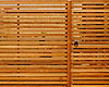 horizontal timber slat fence
