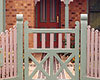 wooden gate
