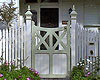 Victorian garden gate