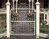 ornate garden gate